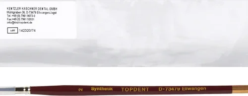 TOPDENT pensel syntetisk hår