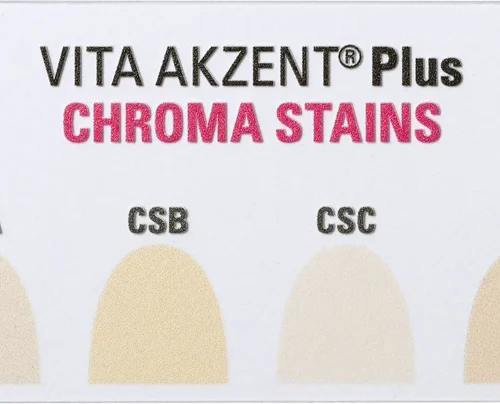 VITA AKZENT® Plus CHROMA STAINS fargeprøve
