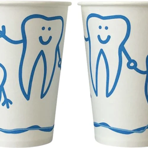 Munnvannskopp i papir