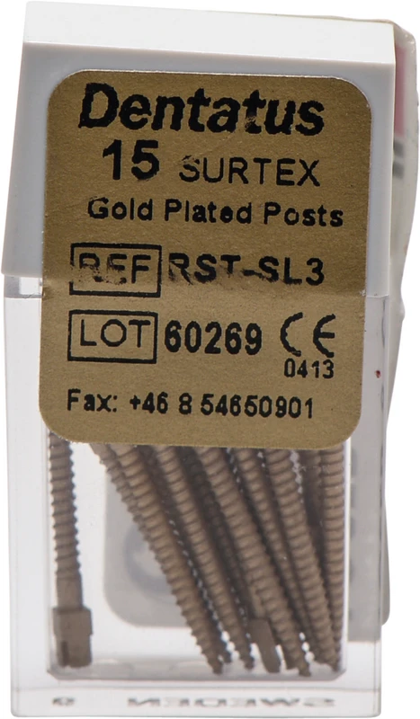 Classic Surtex forgylte rotstifter