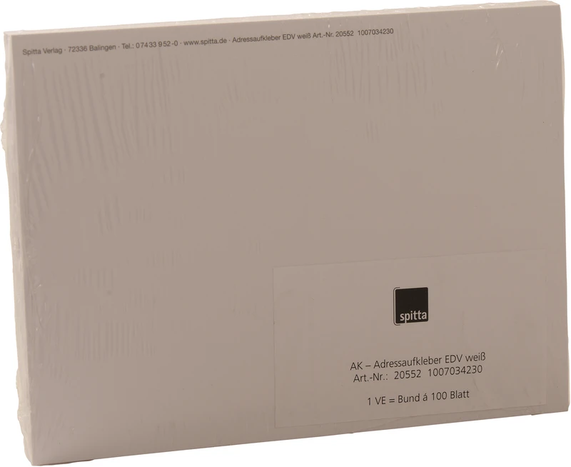 Adresseetiketter for kartotekkort