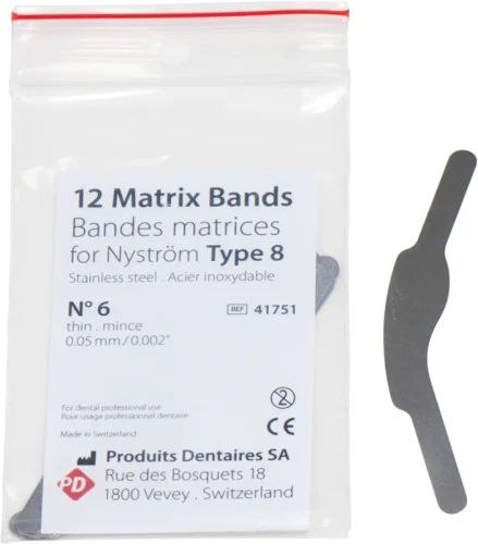Matrisebånd etter Nyström Type 8