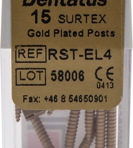 Classic Surtex forgylte rotstifter