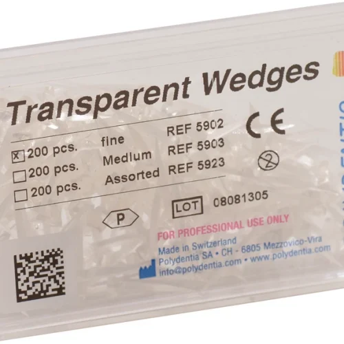 gjennomsiktige kiler