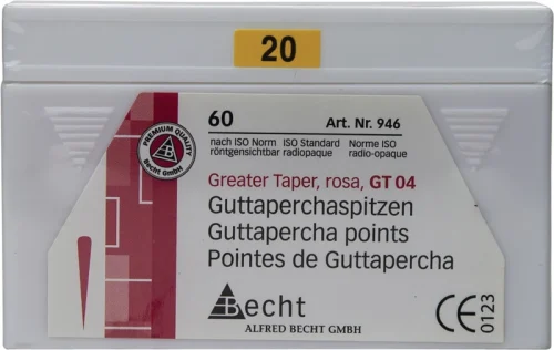 Guttapercha-spisser rosa Greater Taper