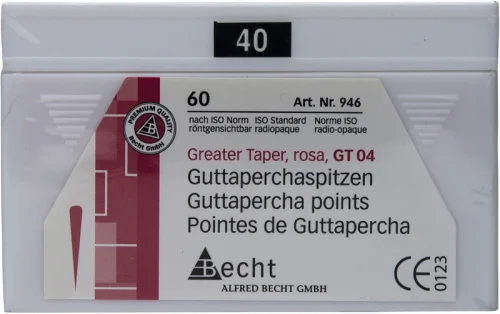 Guttapercha-spisser rosa Greater Taper