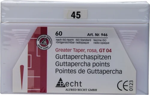 Guttapercha-spisser rosa Greater Taper