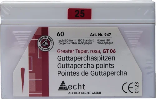 Guttapercha-spisser rosa Greater Taper