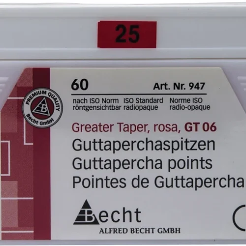 Guttapercha-spisser rosa Greater Taper