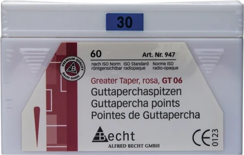 Guttapercha-spisser rosa Greater Taper