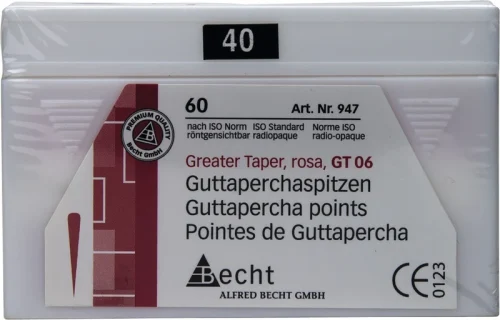 Guttapercha-spisser rosa Greater Taper