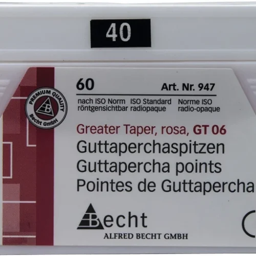 Guttapercha-spisser rosa Greater Taper