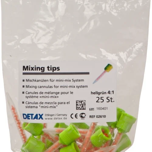 DETAX blandingskanyler lysegrønn 4:1