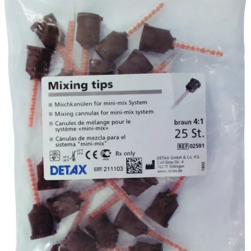 DETAX blandekanyler brun 4:1
