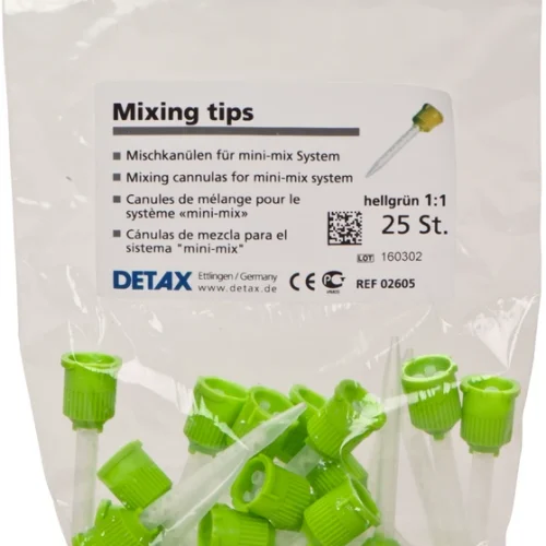 Detax blandekanyle lys grønn 1:1
