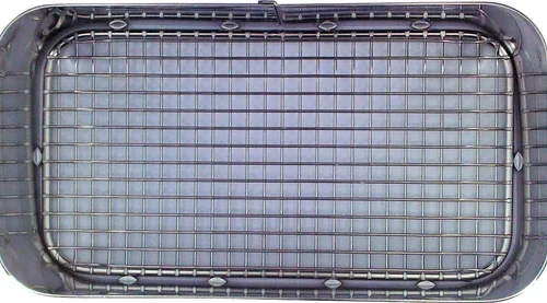 Elmasonic innsatskurv i rustfritt stål