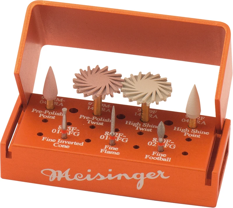 Intraoral Twist Polisher for Hybrid Ceramics