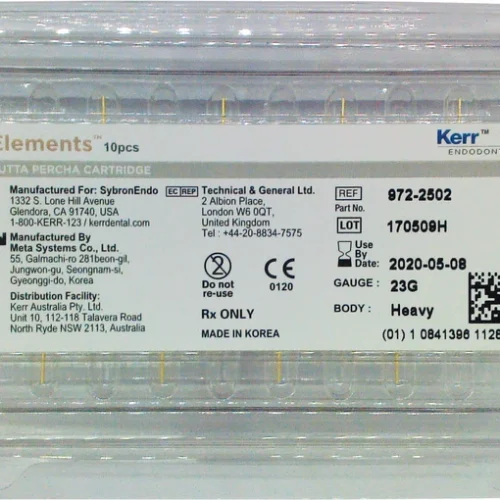 elements™ free Gutta Percha Cartridge