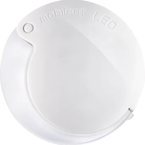 Innfellbar lupe mobilent LED