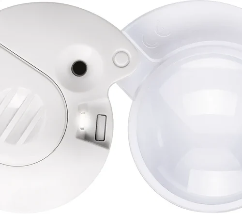 Innfellbar lupe mobilent LED