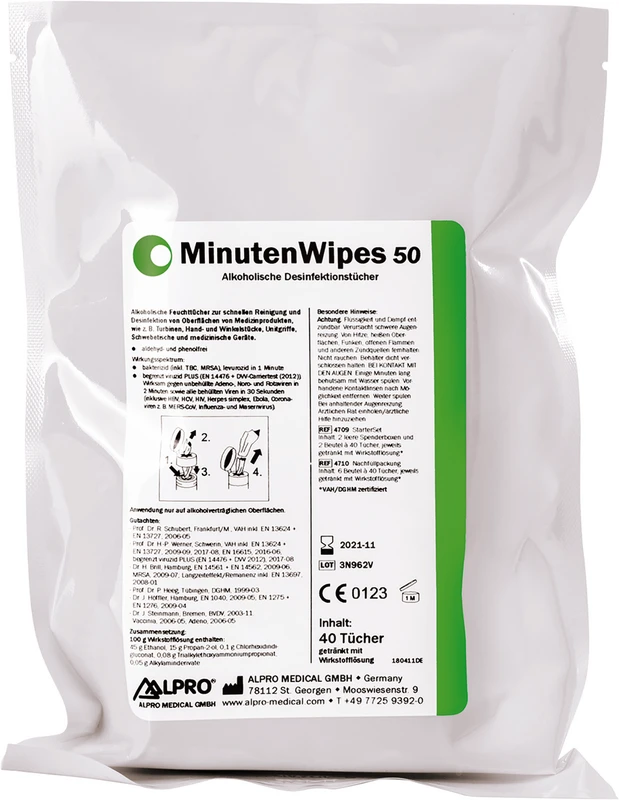 MinutenWipes 50