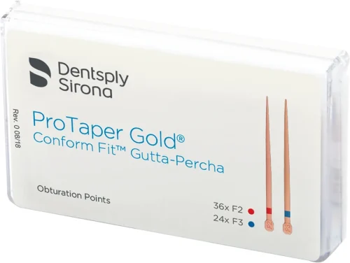 ProTaper Gold® Conform Fit™ Guttaperkjaspisser