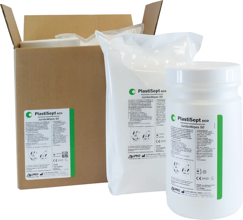 PlastiSept eco JumboWipes 50