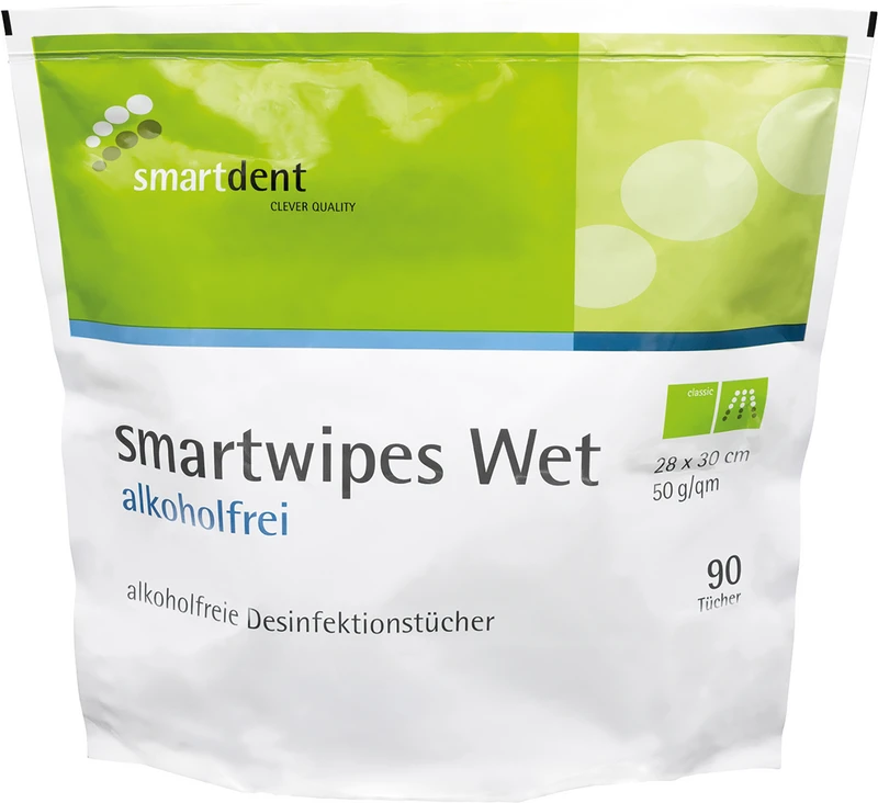 smartwipes våte alkoholfrie