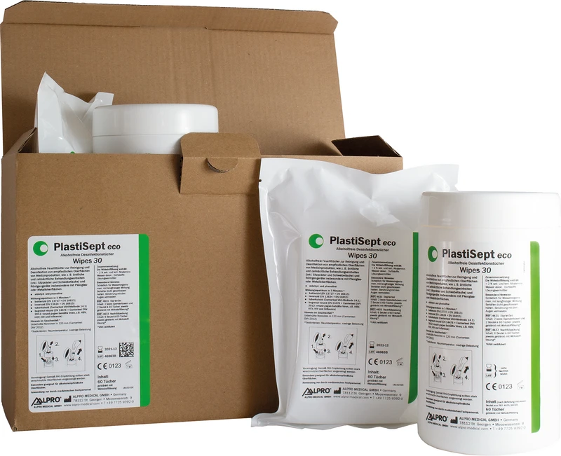 PlastiSept eco Wipes 30