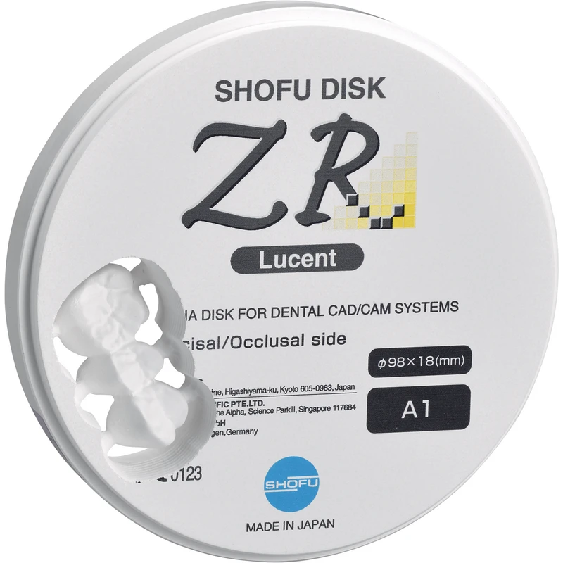 SHOFU Disk ZR Lucent