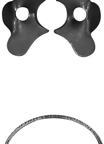 Kofferdam-klemme Black Line