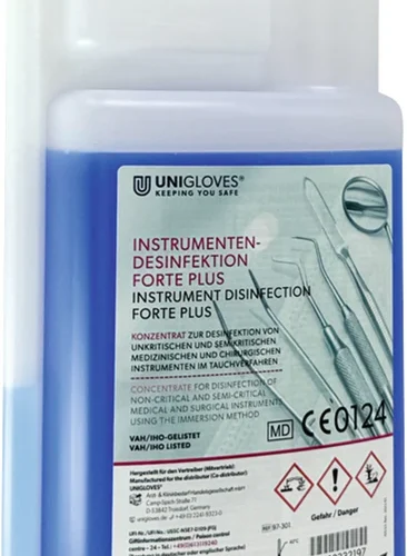 UNIGLOVES Instrumentdesinfeksjon Forte PLUS