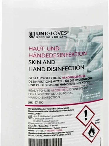 UNIGLOVES Hånddesinfeksjon
