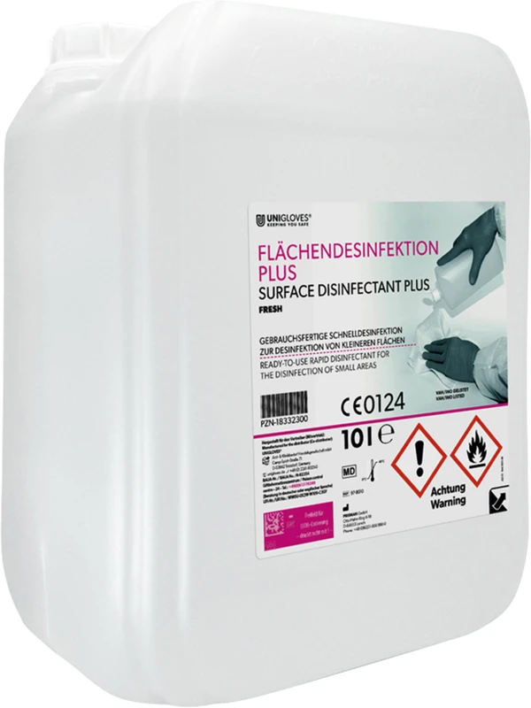 UNIGLOVES Overflatedesinfeksjon PLUS