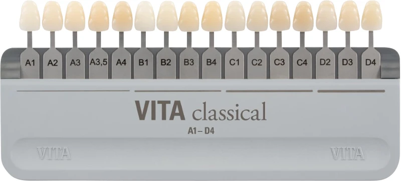 VITA classical A1-D4® fargeskala