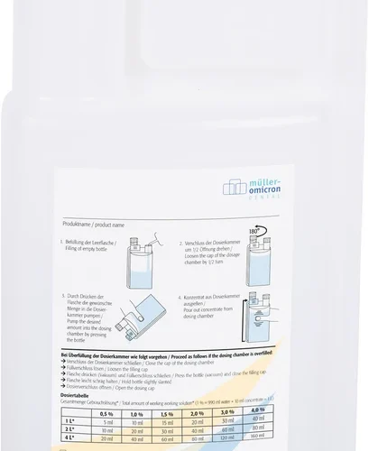 Universell doseringsflaske, tom