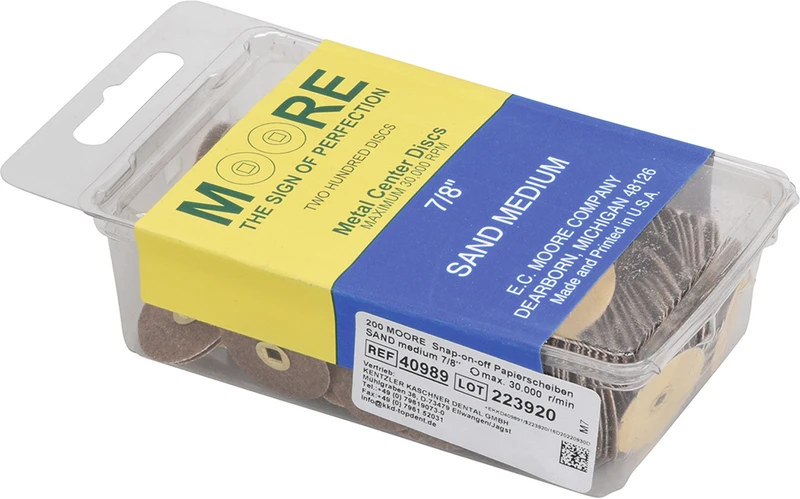 MOORE® Snap-on-off papirskiver