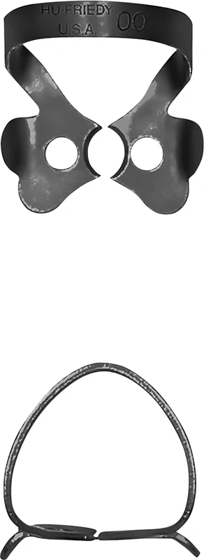 Kofferdam-klemme Black Line