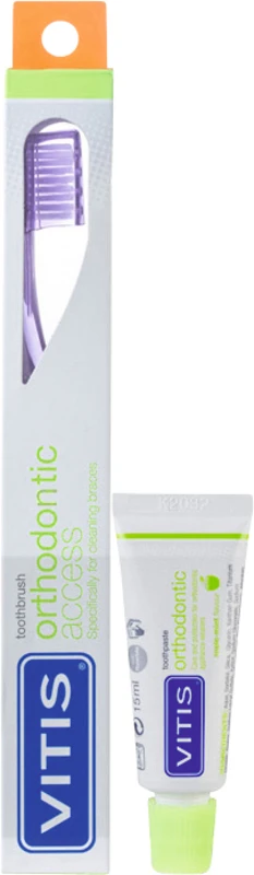 VITIS® tannbørsteboks for ortodontisk tilgang