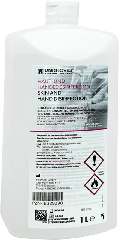 UNIGLOVES Hånddesinfeksjon