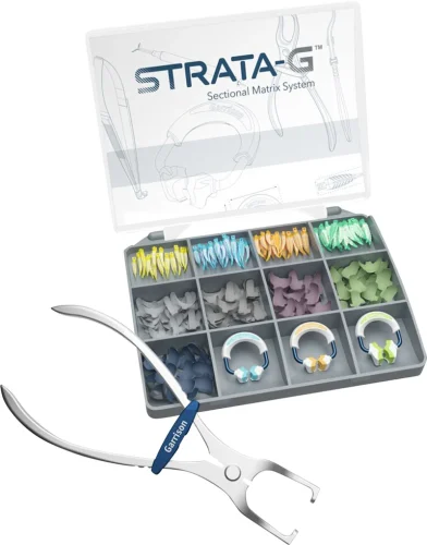 Strata-G™ seksjonsmatrisesystem, Introkit Matrix System