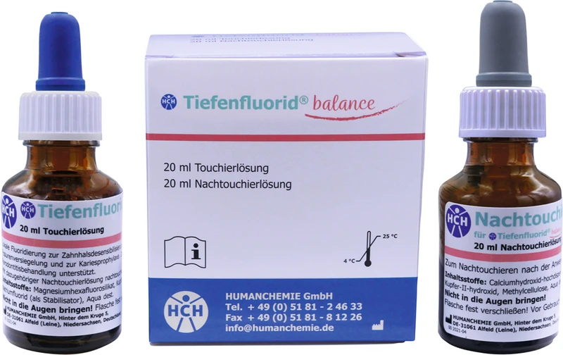 Tiefenfluorid balance