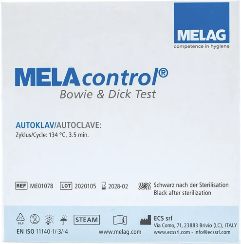 MELAcontrol Bowie & Dick-test