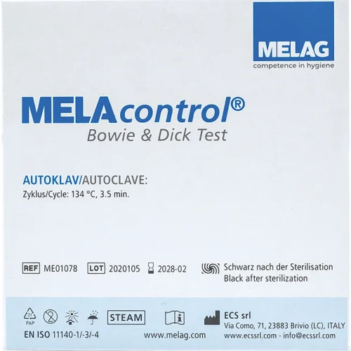 MELAcontrol Bowie & Dick-test