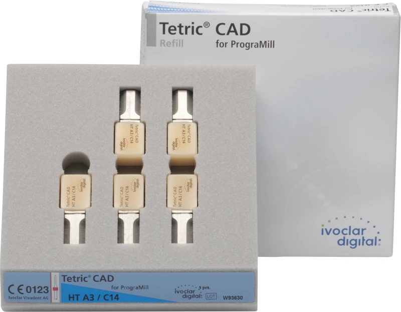 Tetric® CAD for PrograMill