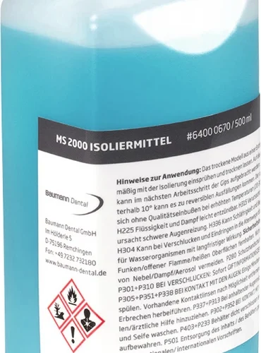 Modellsystem 2000 isolasjonsmiddel