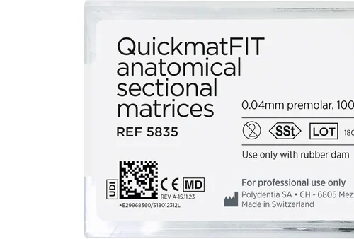 QuickmatFIT delmatriser