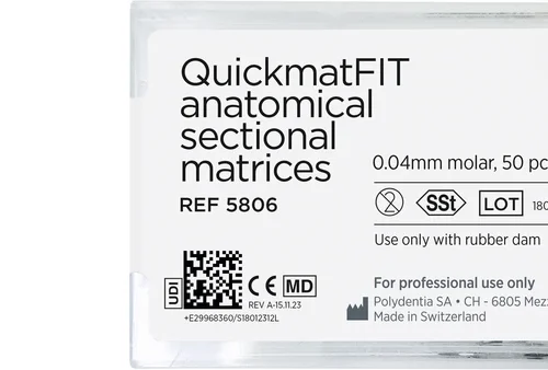 QuickmatFIT delmatriser