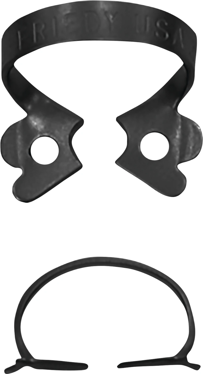 Kofferdam-klemme Black Line