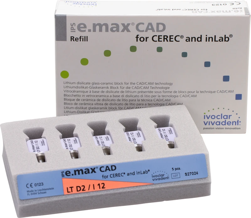 IPS e.max CAD for CEREC/inLab